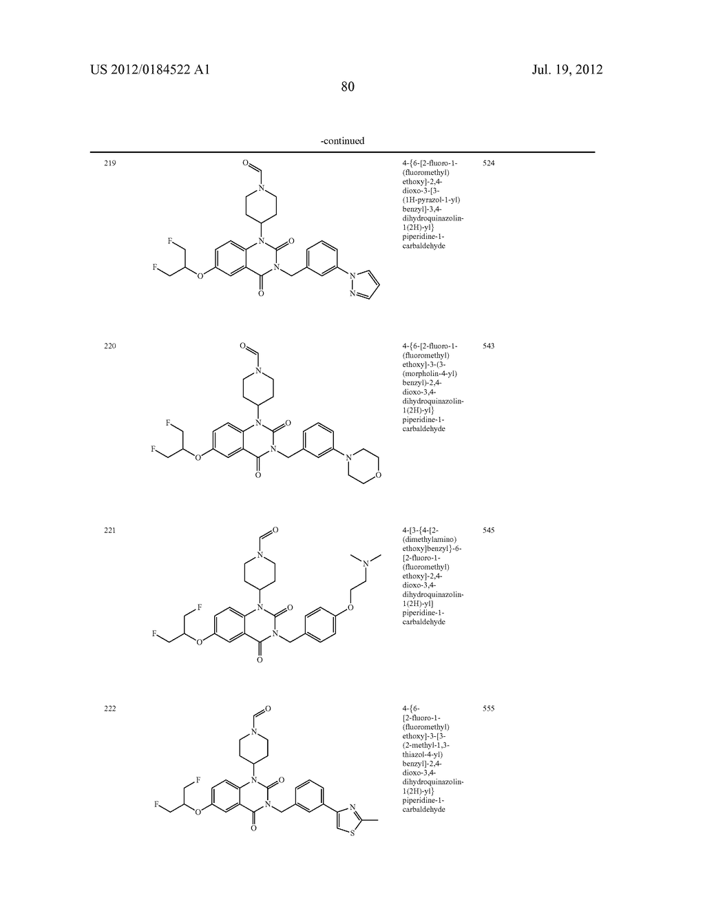 THERAPEUTIC APPLICATIONS IN THE CARDIOVASCULAR FIELD OF QUINAZOLINEDIONE     DERIVATIVES - diagram, schematic, and image 81