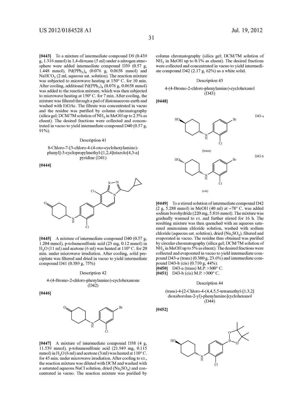 7-ARYL-1,2,4-TRIAZOLO[4,3-a]PYRIDINE DERIVATIVES AND THEIR USE AS POSITIVE     ALLOSTERIC MODULATORS OF MGLUR2 RECEPTORS - diagram, schematic, and image 32