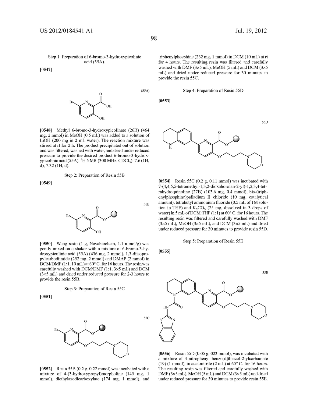 COMPOUNDS AND METHODS OF USE - diagram, schematic, and image 106