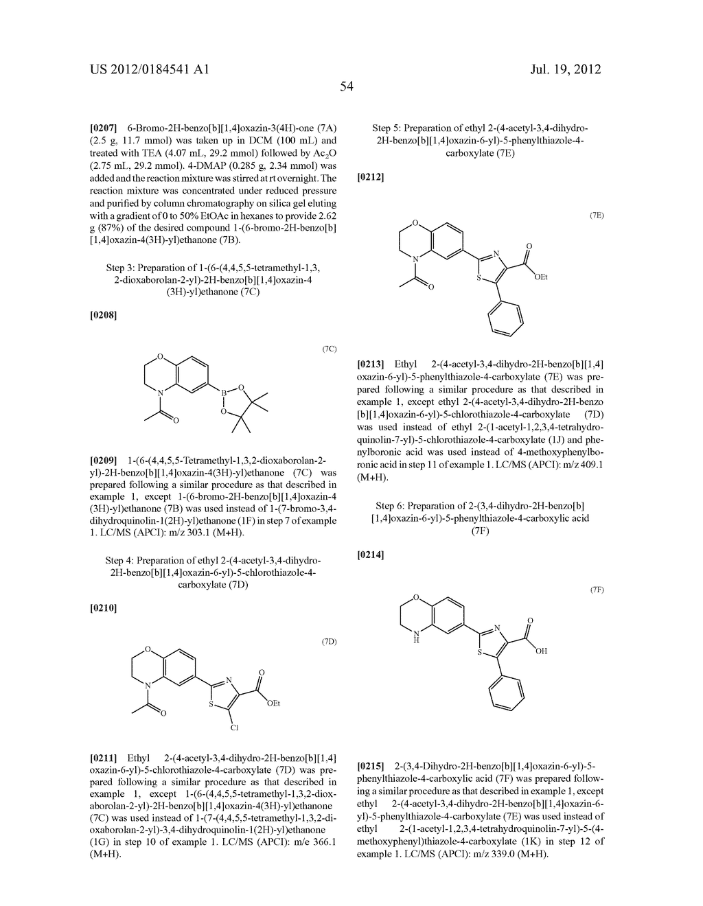 COMPOUNDS AND METHODS OF USE - diagram, schematic, and image 62