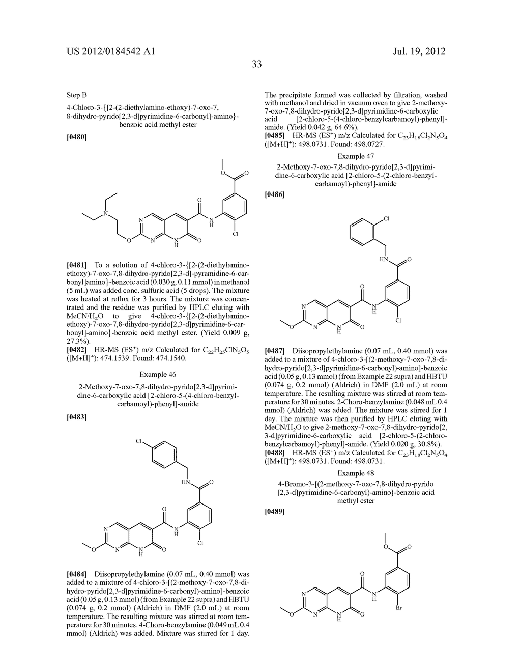 PYRIDO PYRIMIDINES - diagram, schematic, and image 34