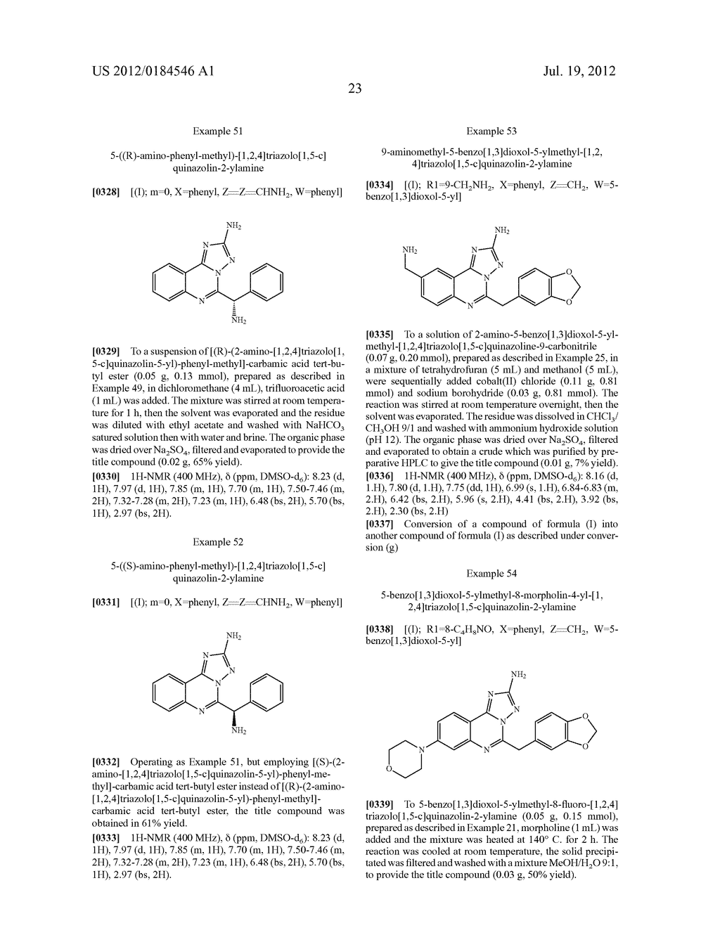 [1,2,4]TRIAZOLO [1,5-C]PYRIMIDINE DERIVATIVES AS HSP90 MODULATORS - diagram, schematic, and image 24