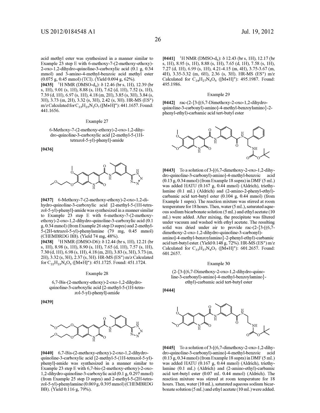 CARBOXYLIC ACID ARYL AMIDES - diagram, schematic, and image 27