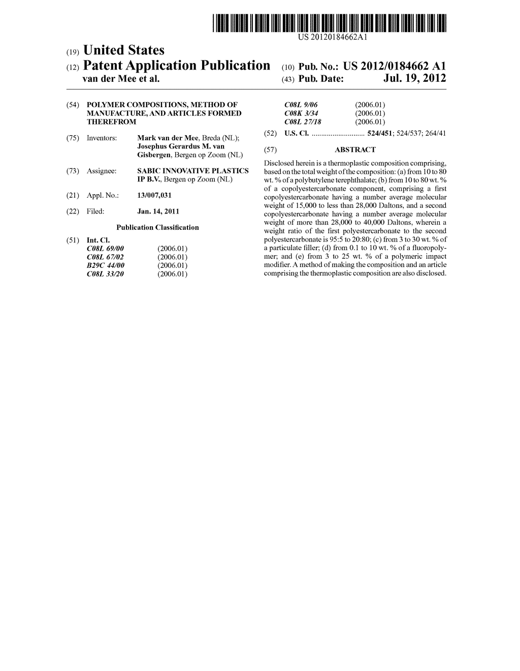 POLYMER COMPOSITIONS, METHOD OF MANUFACTURE, AND ARTICLES FORMED THEREFROM - diagram, schematic, and image 01