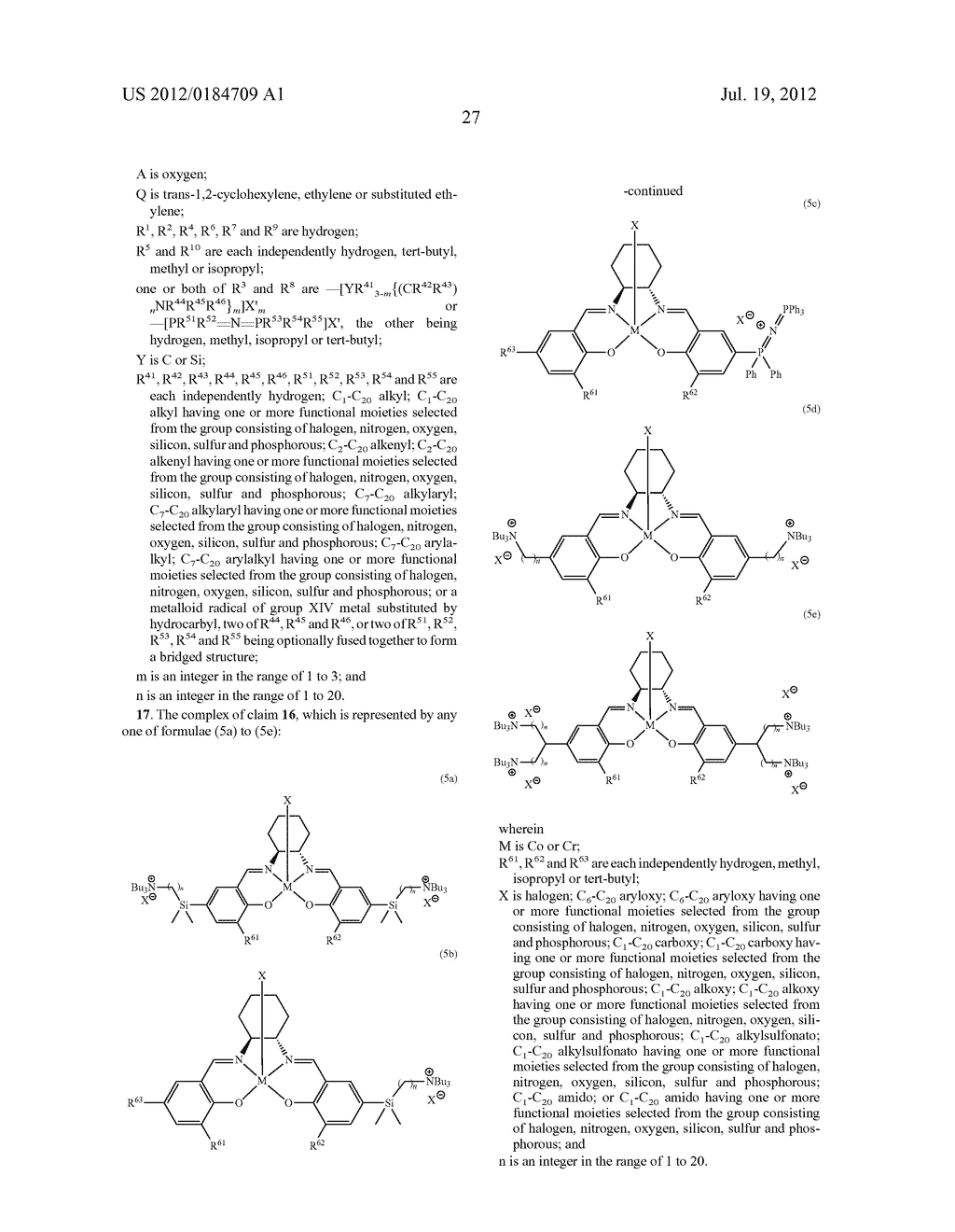 PROCESS FOR PRODUCING POLYCARBONATES AND A COORDINATION COMPLEX USED     THEREFOR - diagram, schematic, and image 32