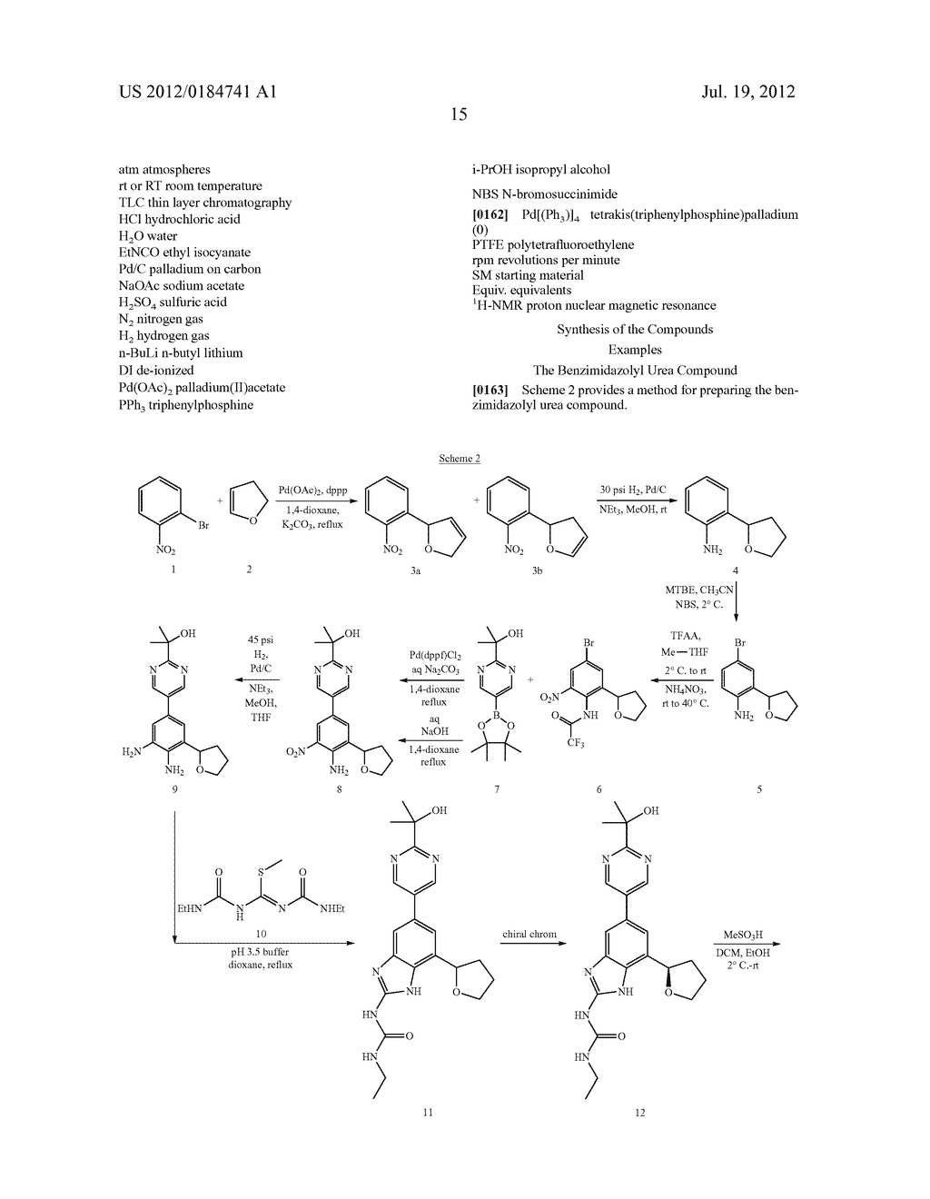 SOLID FORMS OF GYRASE INHIBITOR     (R)-1-ETHYL-3-[5-[2-(1-HYDROXY-METHYL-ETHYL)PYRIMIDIN-5-YL]-7-(TETRAHYDRO-    FURAN-2-YL)-1H-BENZIMIDAZOL-2-YL]UREA - diagram, schematic, and image 28