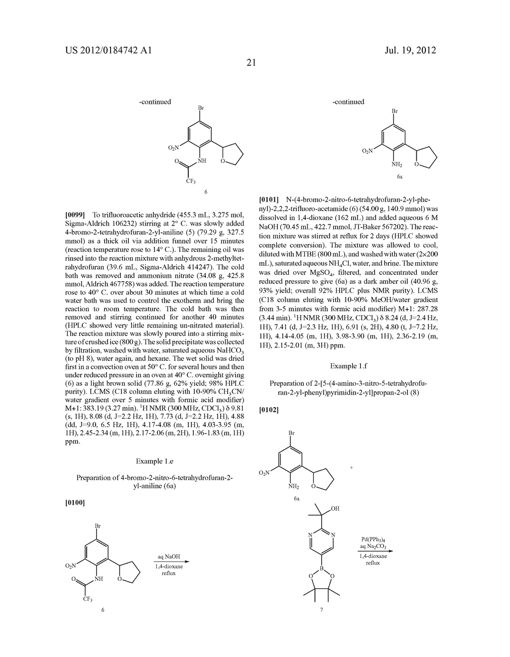 PROCESS OF MAKING GYRASE AND TOPOISOMERASE IV INHIBITORS - diagram, schematic, and image 24