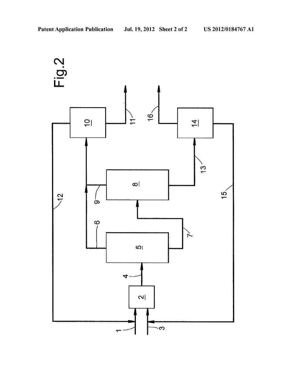 PROCESS FOR PREPARING ALKANEDIOL AND DIALKYL CARBONATE - diagram, schematic, and image 03