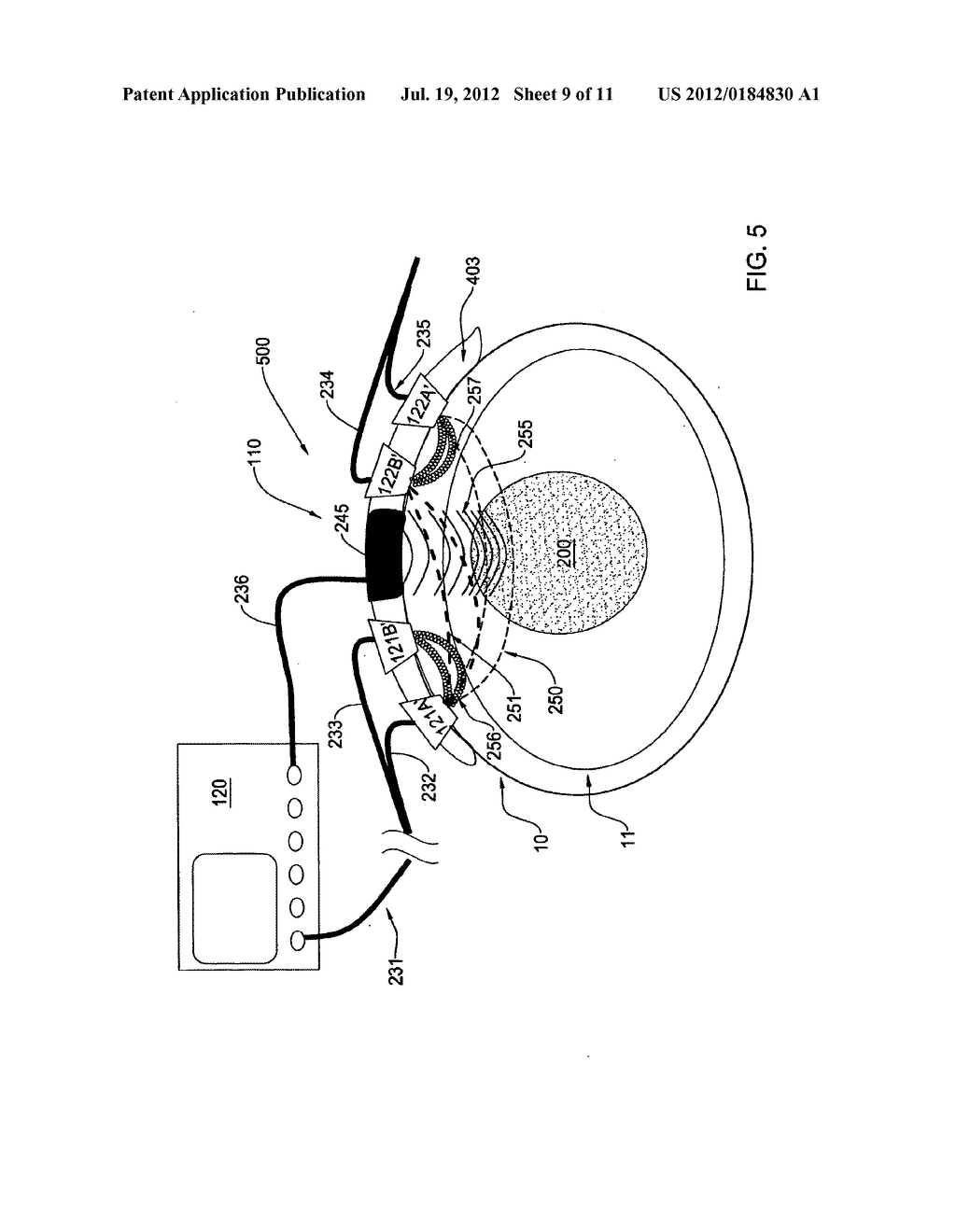 METHOD AND APPARATUS FOR NONINVASIVELY MONITORING PARAMETERS OF A REGION     OF INTEREST IN A HUMAN BODY - diagram, schematic, and image 10