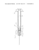 SINGLE-USE PNEUMATIC SAFETY SYRINGE PROVIDING GAS-DRIVEN NEEDLE RETRACTION diagram and image