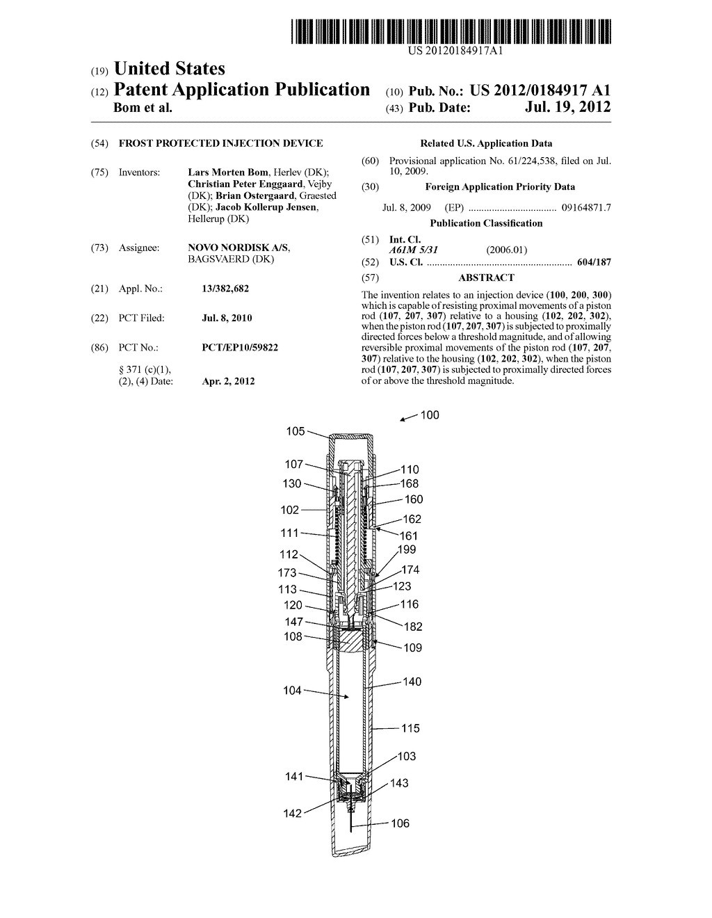 FROST PROTECTED INJECTION DEVICE - diagram, schematic, and image 01