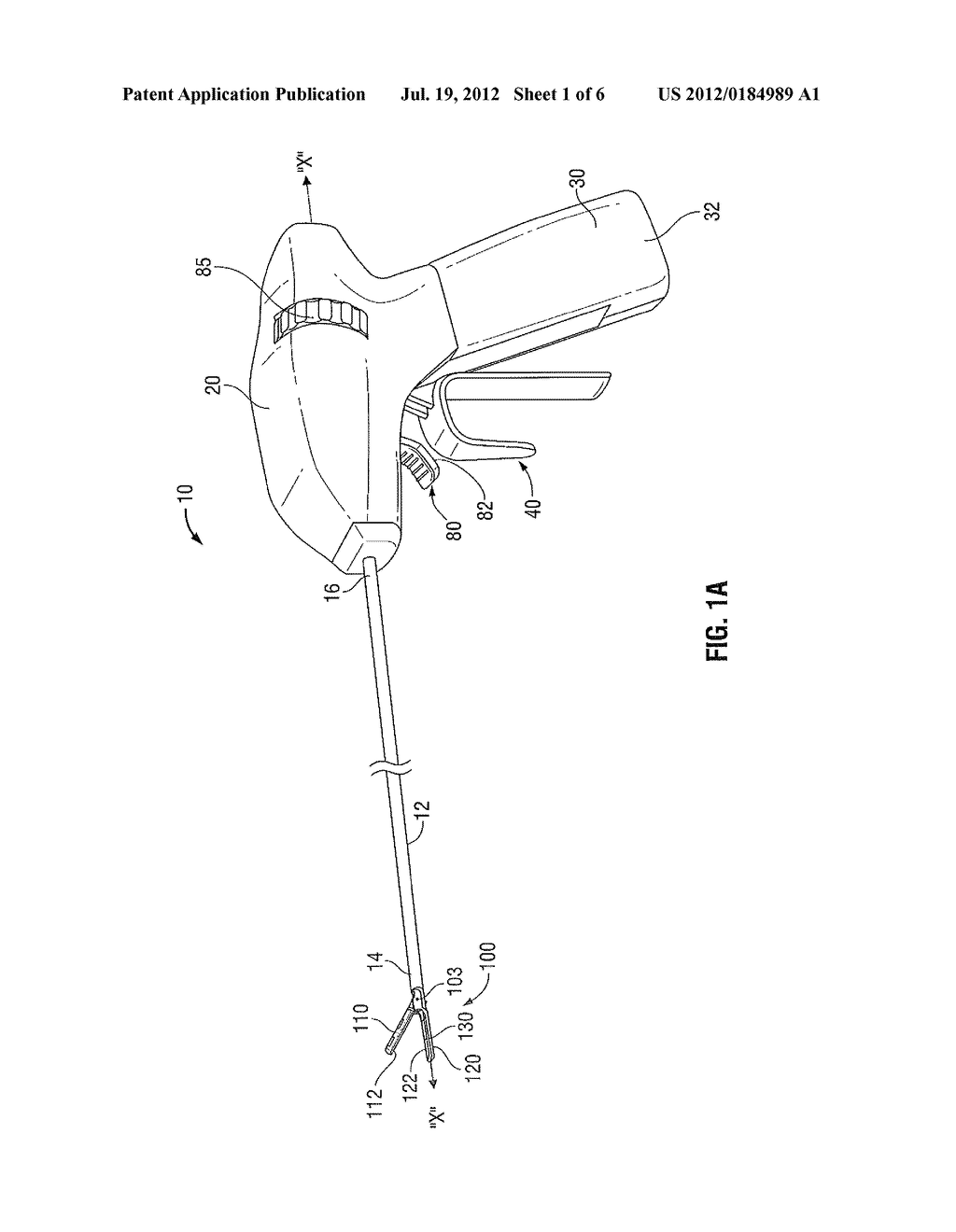 Latch Mechanism for Surgical Instruments - diagram, schematic, and image 02