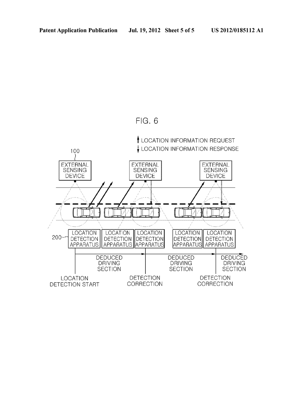 APPARATUS AND METHOD FOR DETECTING LOCATION OF VEHICLE - diagram, schematic, and image 06