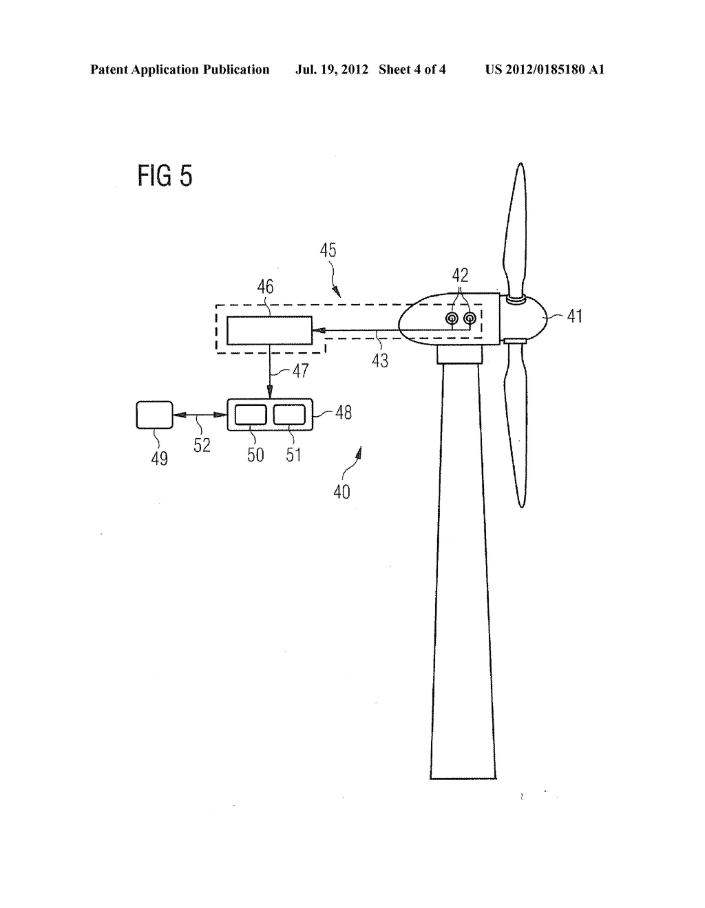 Method and monitoring apparatus for automated surveillance of a wind     turbine and a method for creating a linear model - diagram, schematic, and image 05