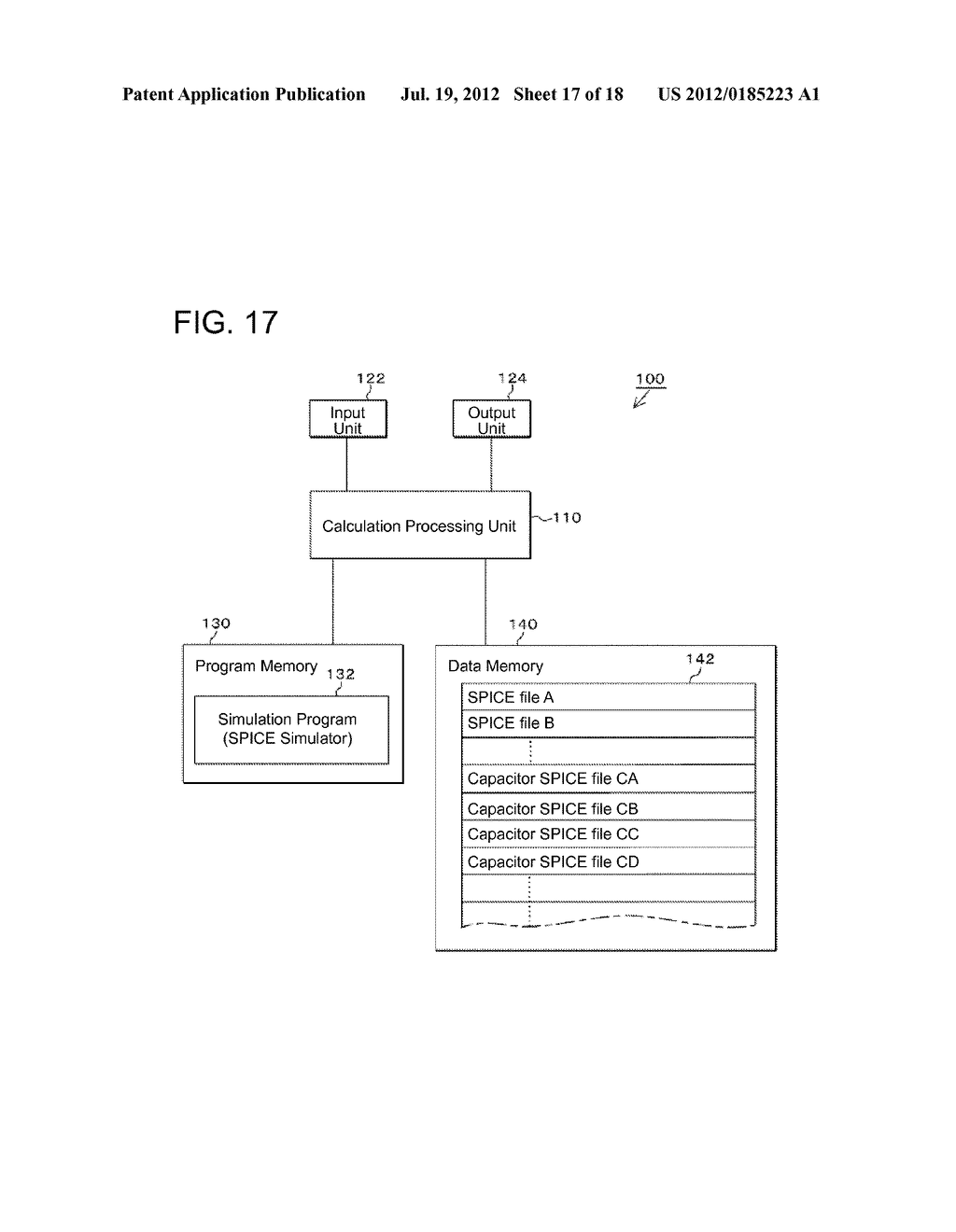 CIRCUIT SIMULATION MODEL OF CAPACITOR, CONSTRUCTING METHOD OF SIMULATION     MODEL, METHOD OF CIRCUIT SIMULATION, CIRCUIT SIMULATOR - diagram, schematic, and image 18