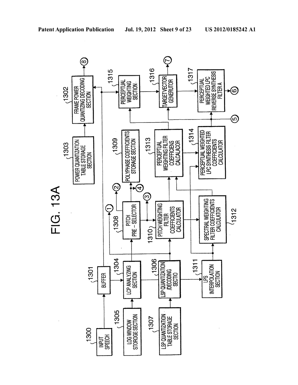 EXCITATION VECTOR GENERATOR, SPEECH CODER AND SPEECH DECODER - diagram, schematic, and image 10