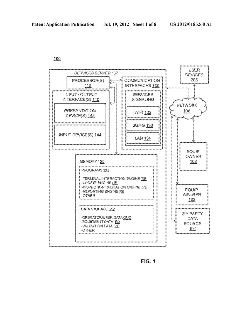 SYSTEM AND METHOD FOR INSPECTING EQUIPMENT AND ESTIMATING REFURBISHMENT     COSTS THEREOF - diagram, schematic, and image 02