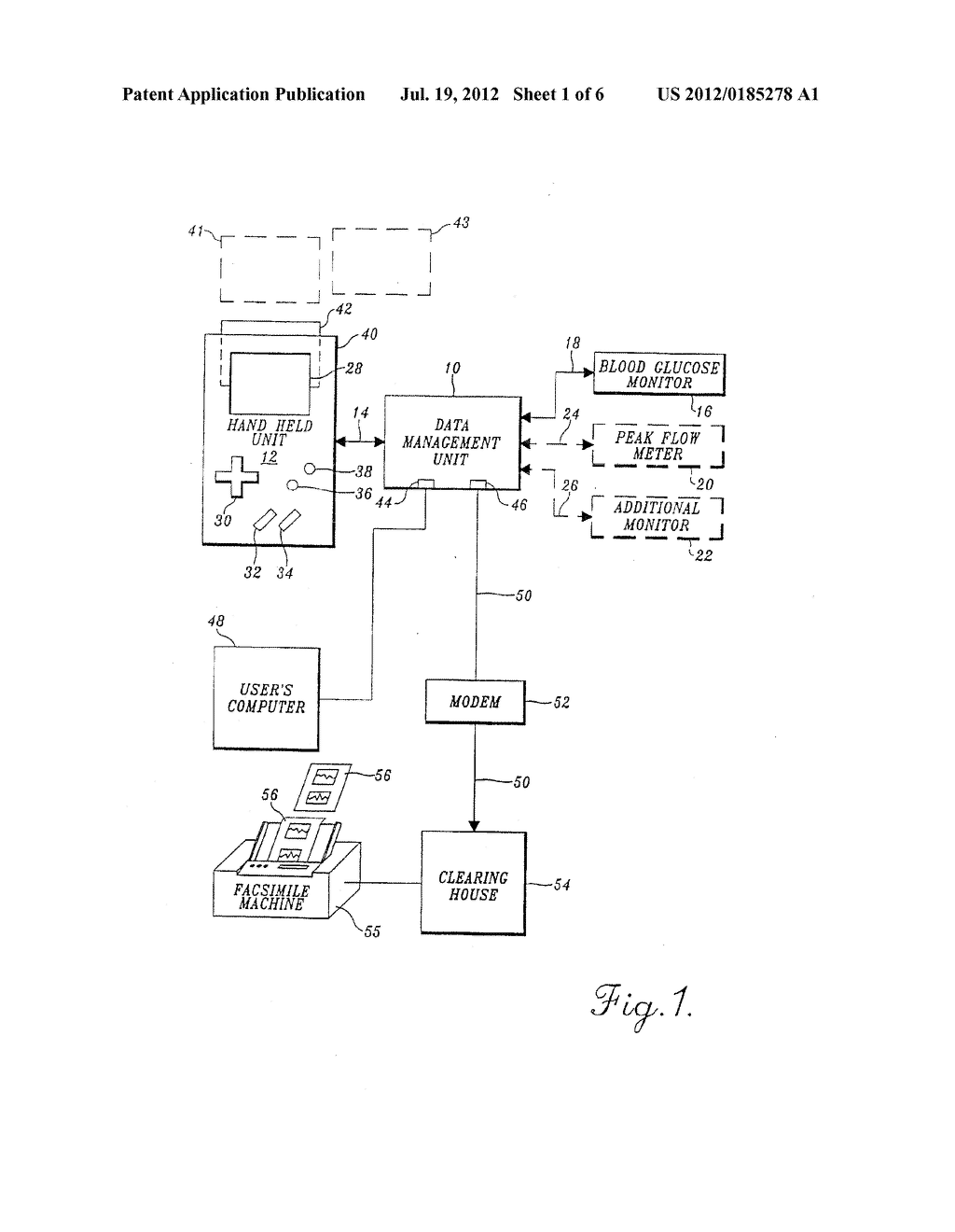 METHOD AND APPARATUS FOR REMOTE HEALTH MONITORING AND PROVIDING HEALTH     RELATED INFORMATION - diagram, schematic, and image 02