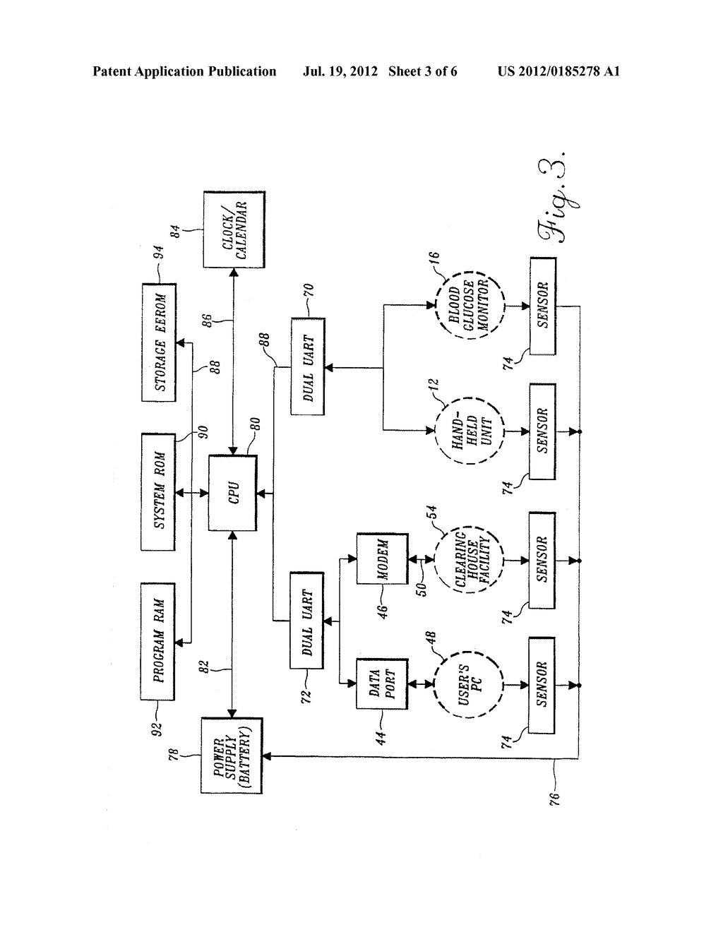 METHOD AND APPARATUS FOR REMOTE HEALTH MONITORING AND PROVIDING HEALTH     RELATED INFORMATION - diagram, schematic, and image 04