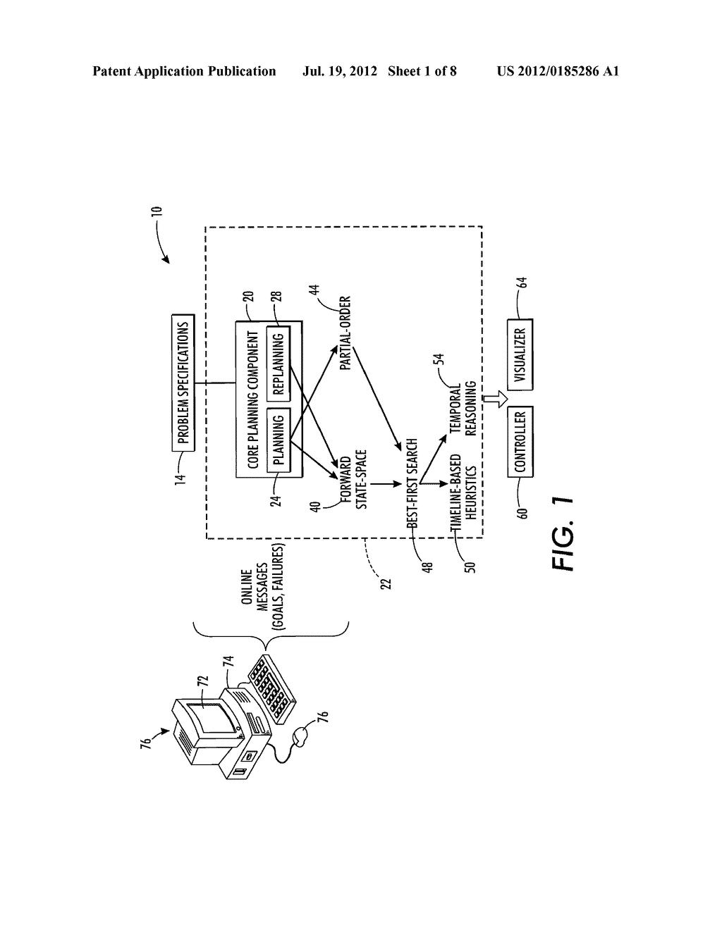 ONLINE CONTINUAL AUTOMATED PLANNING FRAMEWORK BASED ON TIMELINES - diagram, schematic, and image 02