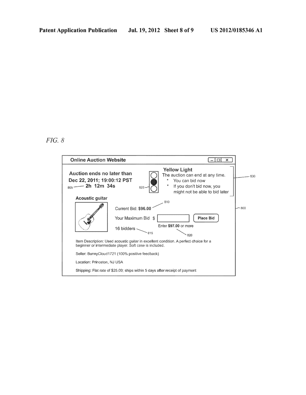 Online Auction Bidding System - diagram, schematic, and image 09