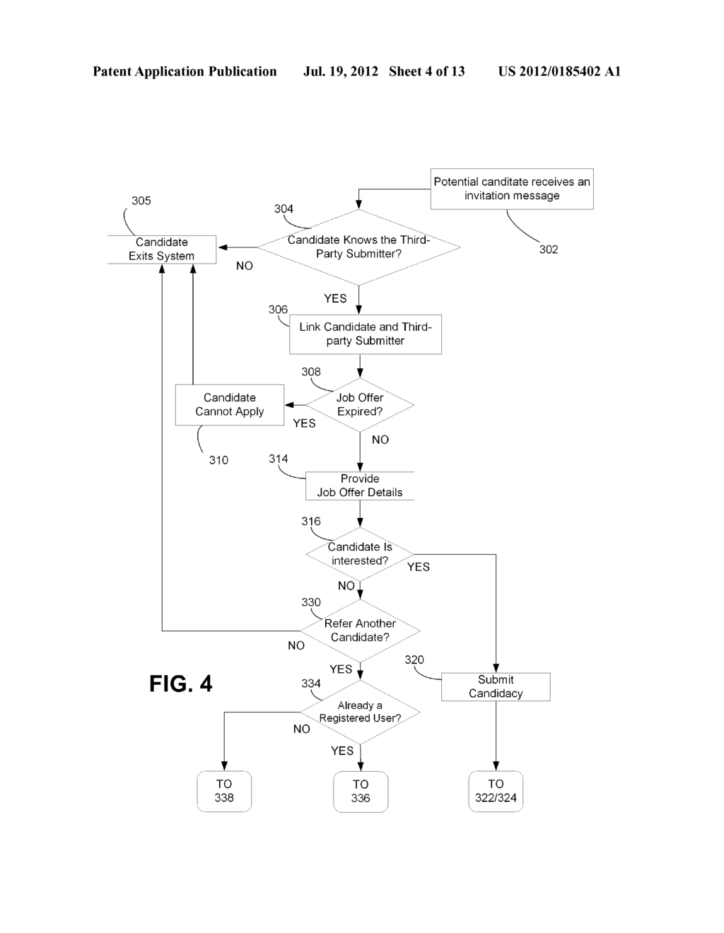 ONLINE RECRUITMENT SYSTEM AND METHOD - diagram, schematic, and image 05