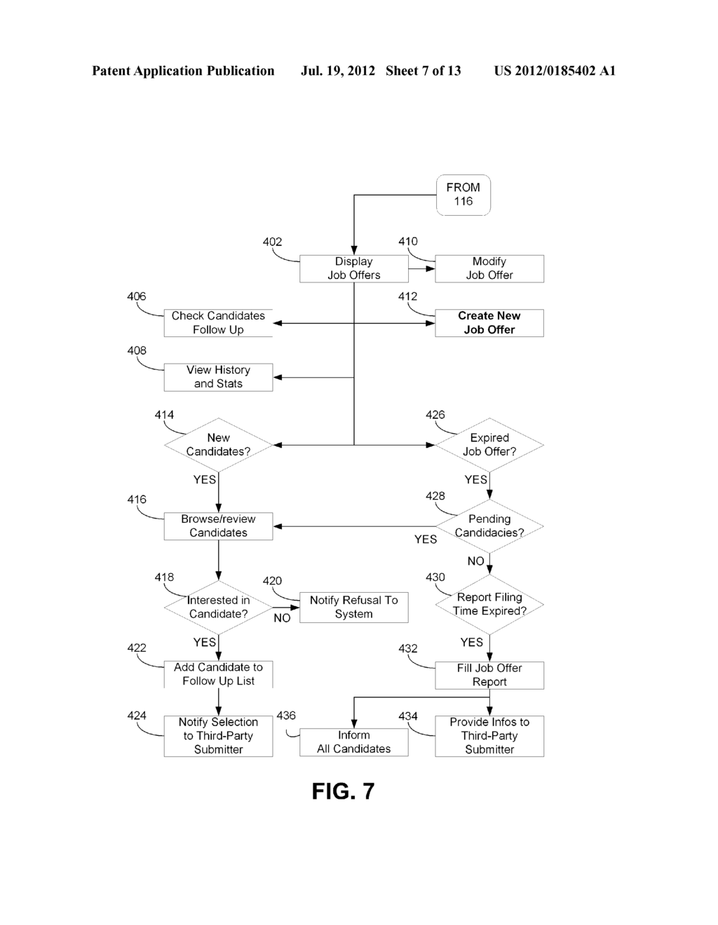 ONLINE RECRUITMENT SYSTEM AND METHOD - diagram, schematic, and image 08