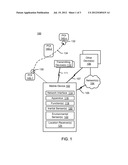 DETERMINING A DYNAMIC USER PROFILE INDICATIVE OF A USER BEHAVIOR CONTEXT     WITH A MOBILE DEVICE diagram and image