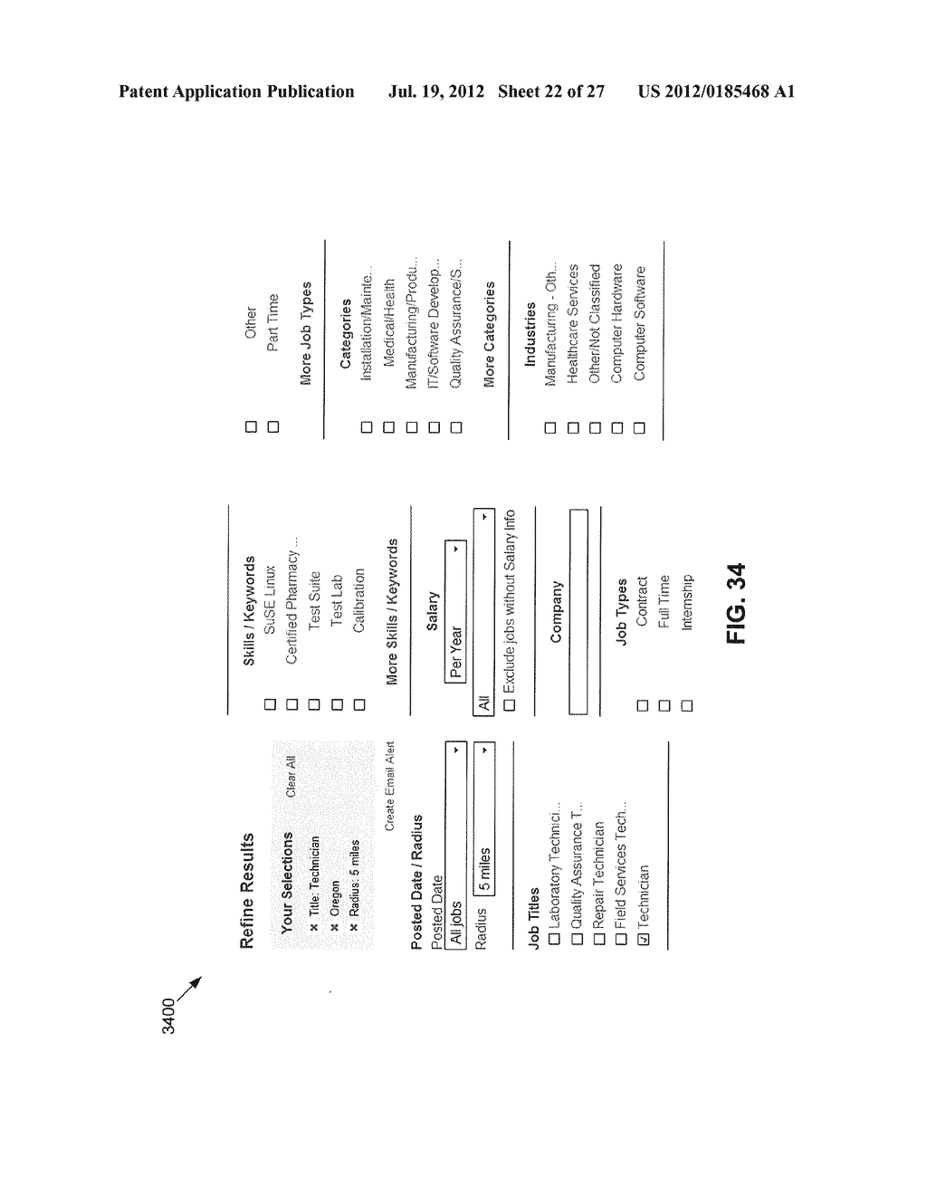 MULTI-FUNCTION MATCHING ENGINES IMPLEMENTING IMPROVED SEARCHING AND     SEARCH-RELATED TOOLS AND TECHNIQUES - diagram, schematic, and image 23