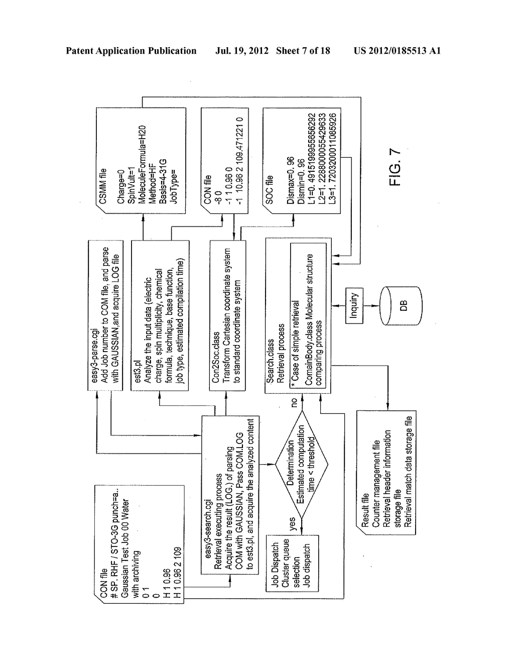 METHOD AND APPARATUS FOR STORING AND PROCESSING MOLECULAR INFORMATION - diagram, schematic, and image 08