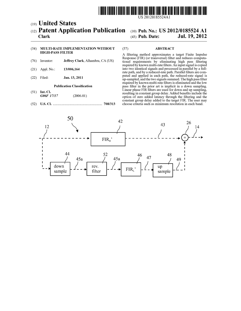 Multi-Rate Implementation Without High-Pass Filter - diagram, schematic, and image 01