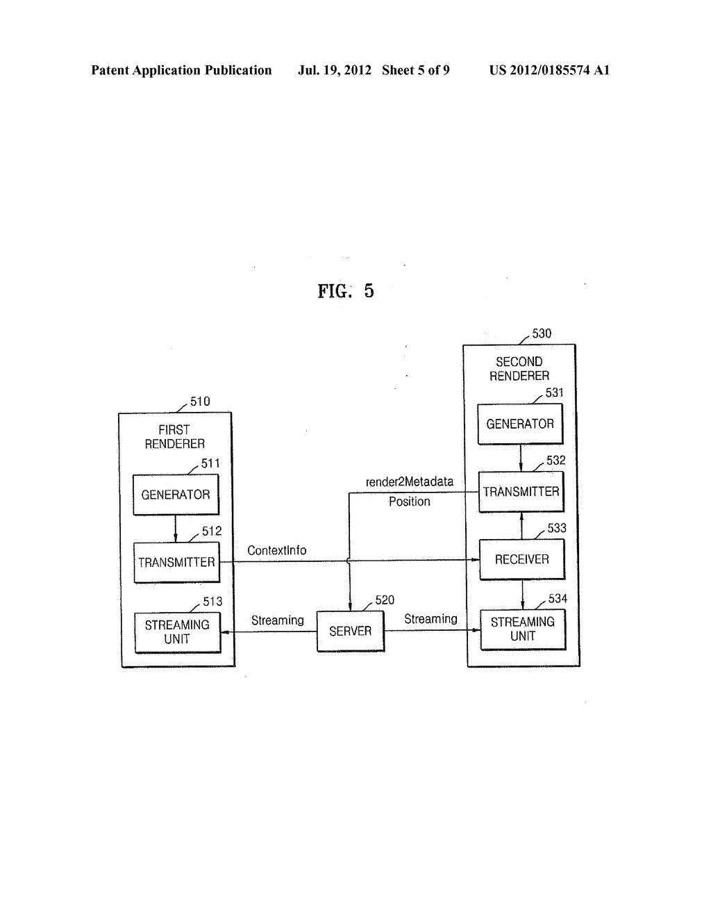 METHOD AND DEVICE FOR SWITCHING MEDIA RENDERERS DURING STREAMING PLAYBACK     OF CONTENT - diagram, schematic, and image 06