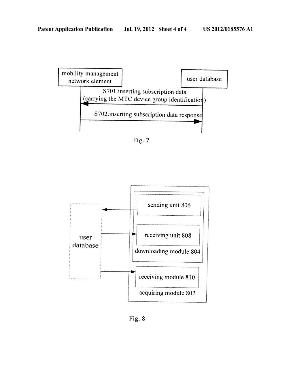 Method and Apparatus for Acquiring Machine Type Communication Device Group     Identification - diagram, schematic, and image 05