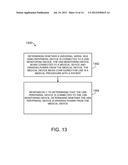 IDENTIFYING WHEN A SELF-POWERED DEVICE IS ELECTRICALLY CONNECTED TO A     MEDICAL DEVICE diagram and image