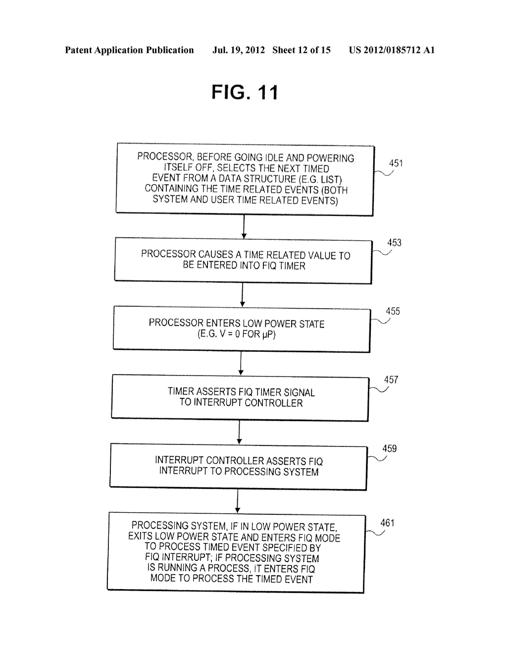 METHODS AND SYSTEMS FOR POWER MANAGEMENT IN A DATA PROCESSING SYSTEM - diagram, schematic, and image 13