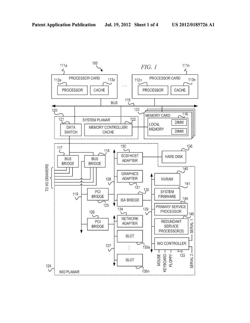 Saving Power in Computing Systems with Redundant Service Processors - diagram, schematic, and image 02