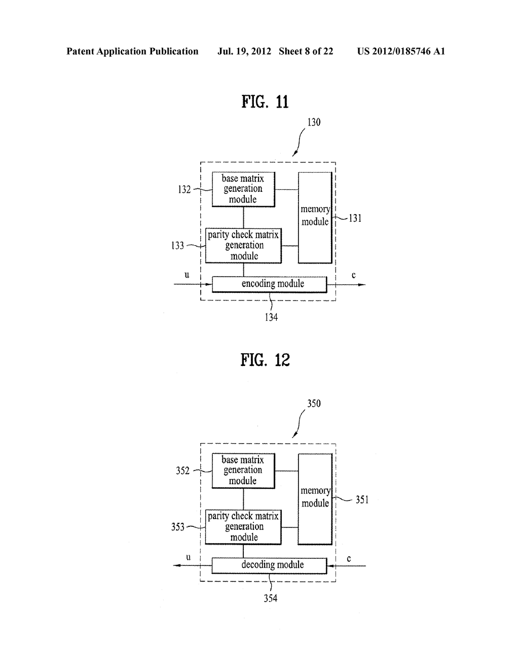 METHOD AND APPARATUS OF ENCODING AND DECODING DATA USING LOW DENSITY     PARITY CHECK CODE IN A WIRELESS COMMUNICATION SYSTEM - diagram, schematic, and image 09