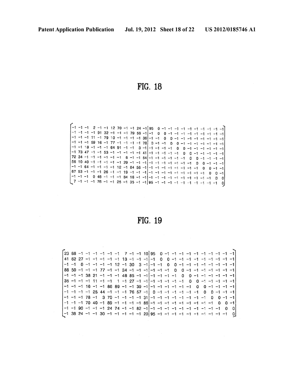 METHOD AND APPARATUS OF ENCODING AND DECODING DATA USING LOW DENSITY     PARITY CHECK CODE IN A WIRELESS COMMUNICATION SYSTEM - diagram, schematic, and image 19