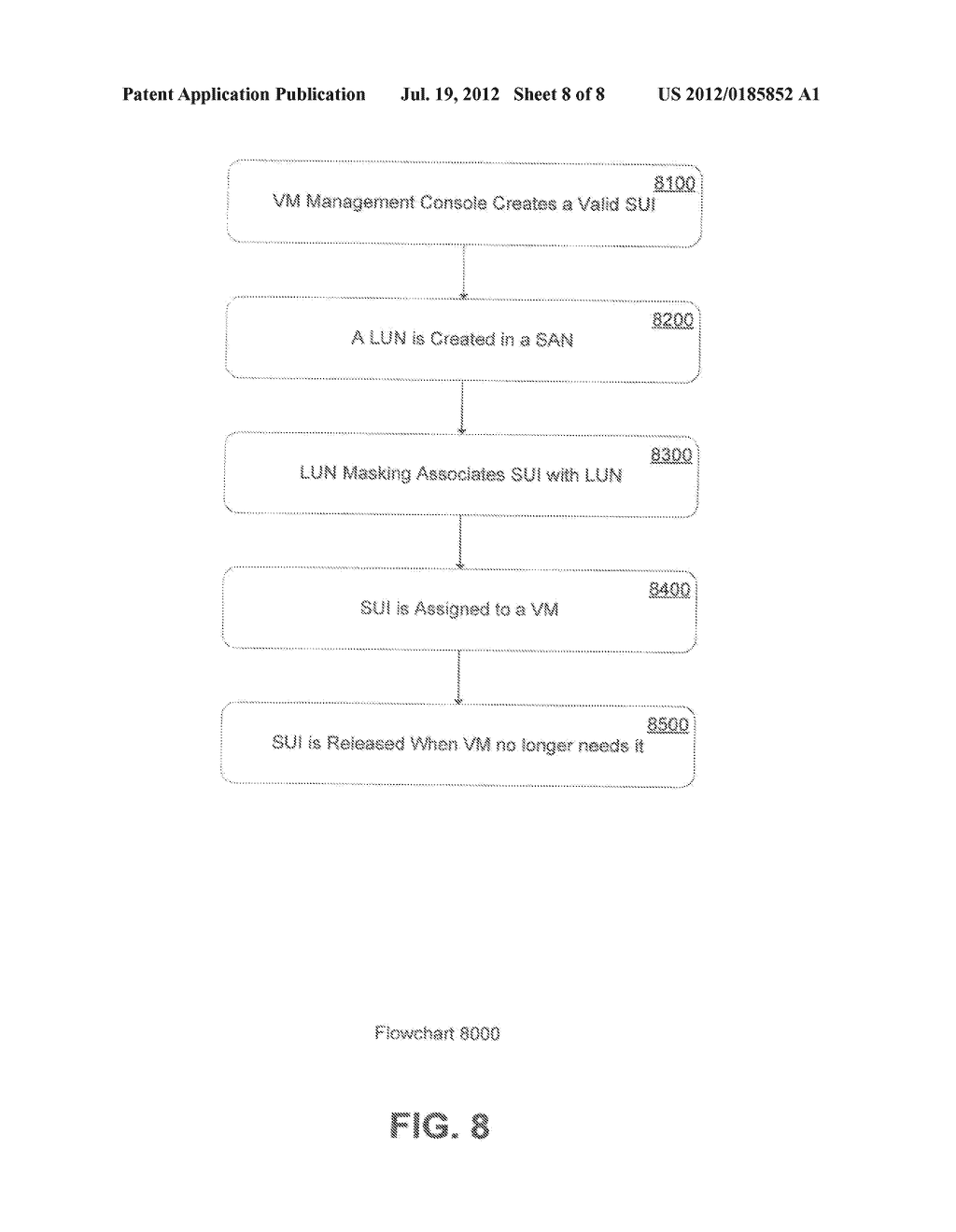 STORAGE AREA NETWORK ACCESS FOR VIRTUAL MACHINES - diagram, schematic, and image 09