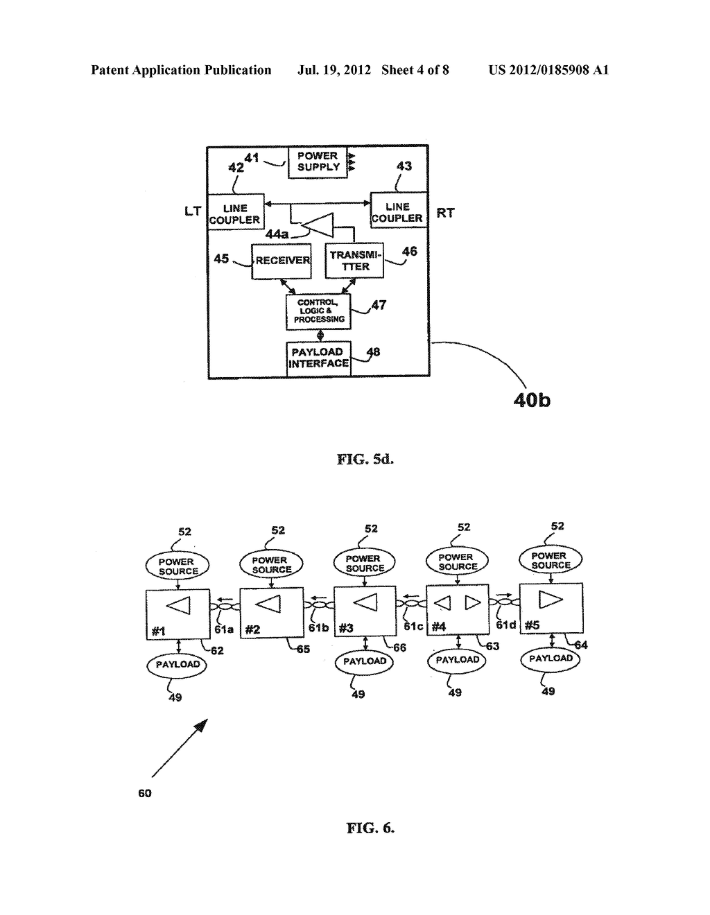 LOCAL AREA NETWORK FOR DISTRIBUTING DATA COMMUNICATION, SENSING AND     CONTROL SIGNALS - diagram, schematic, and image 05