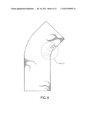 Shawl or wrap with closure mechanism diagram and image