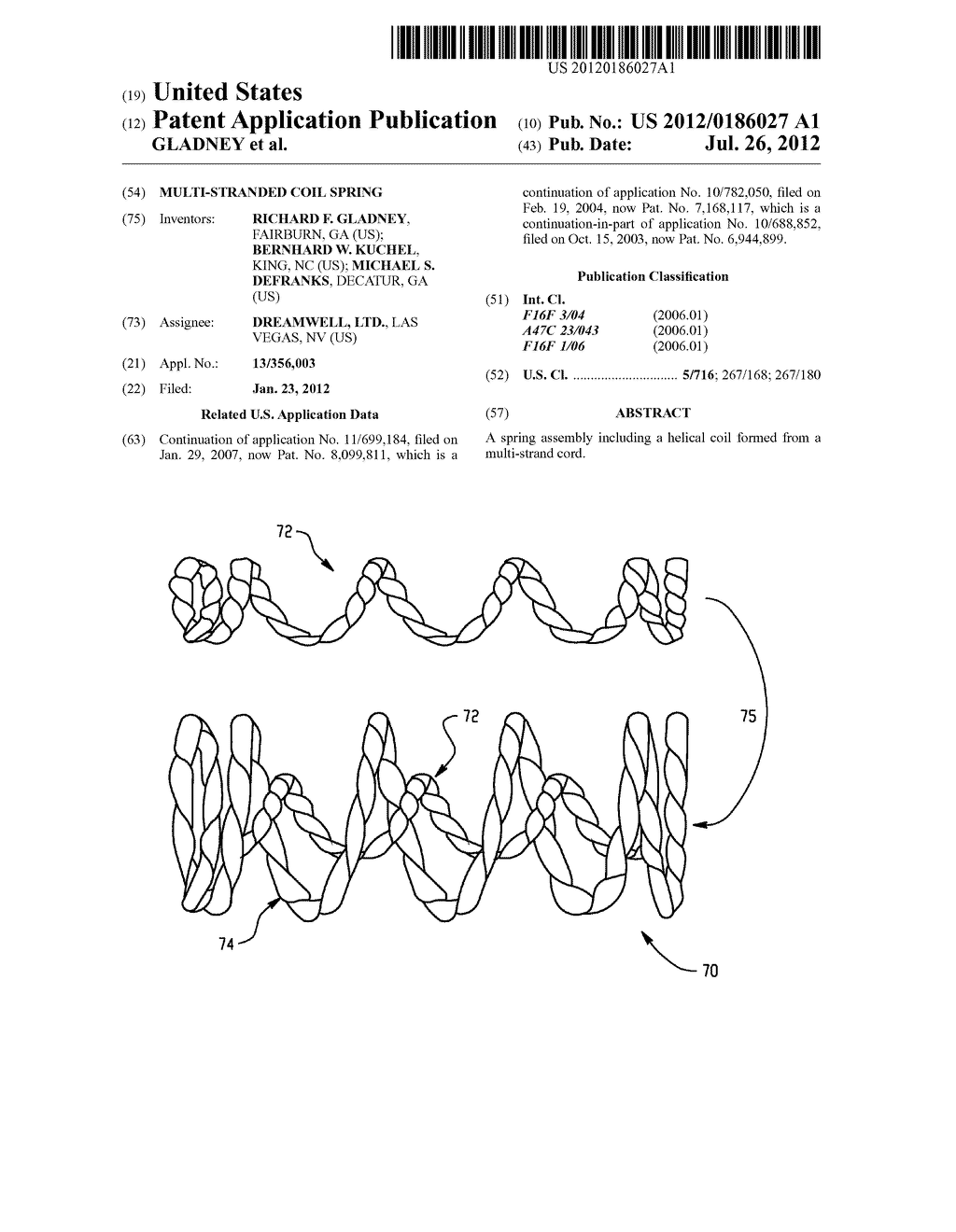 MULTI-STRANDED COIL SPRING - diagram, schematic, and image 01