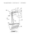 METHOD FOR MANUFACTURING A TURBINE BLADE diagram and image