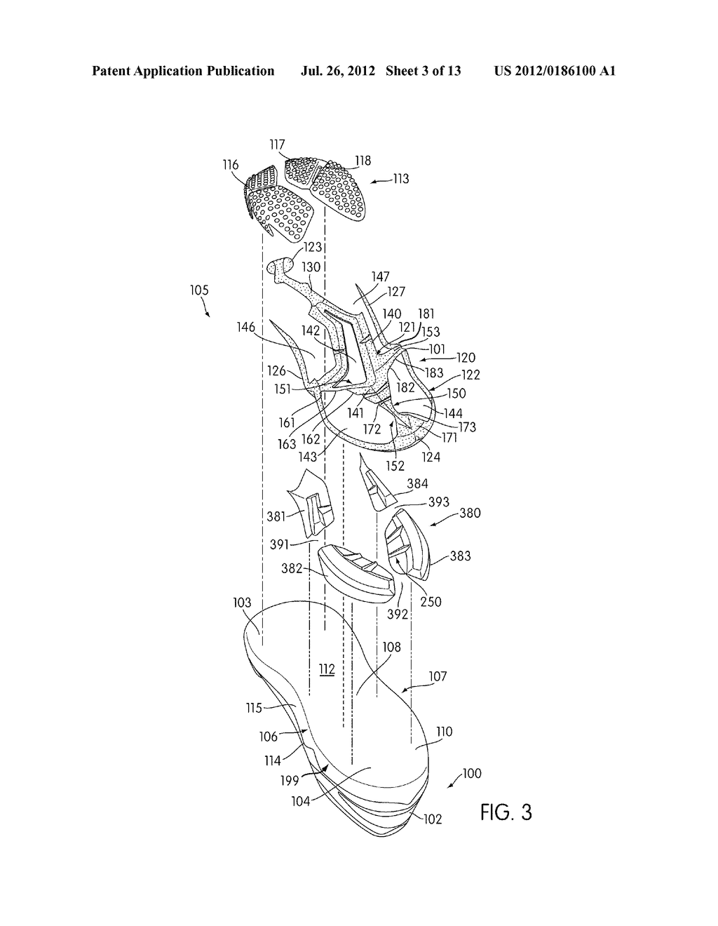 Article Of Footwear With Heel Cushioning System - diagram, schematic, and image 04