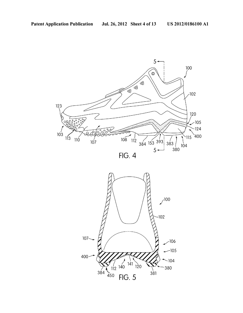 Article Of Footwear With Heel Cushioning System - diagram, schematic, and image 05