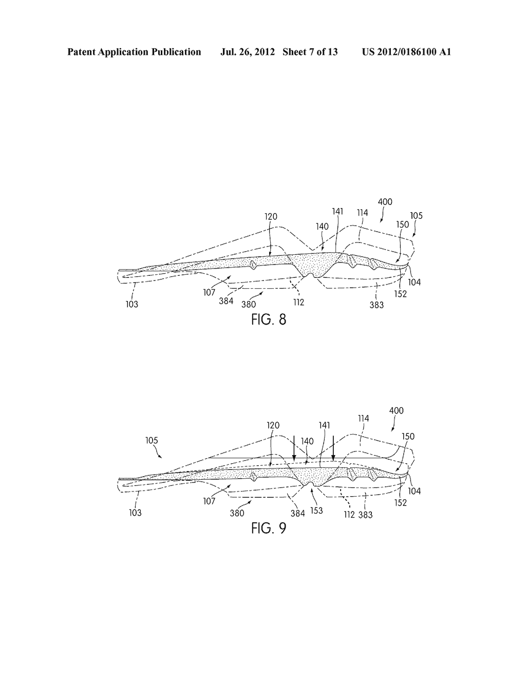 Article Of Footwear With Heel Cushioning System - diagram, schematic, and image 08