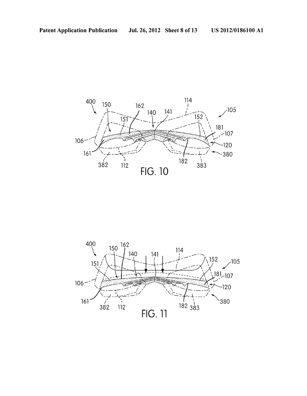 Article Of Footwear With Heel Cushioning System - diagram, schematic, and image 09