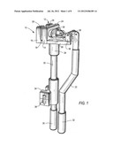 TOOL FOR AND METHOD OF INSTALLING METAL STUD WALL SYSTEM diagram and image