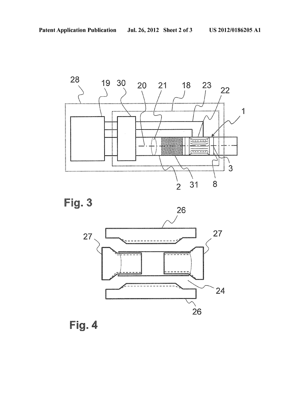 HOLLOW BODY FOR CAPTURING PARTICLES IN AN EXHAUST GAS LINE, EXHAUST-GAS     TREATMENT DEVICE AND MOTOR VEHICLE - diagram, schematic, and image 03