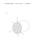 HONEYCOMB FILTER FOR PURIFYING EXHAUST GASES, ADHESIVE, COATING MATERIAL,     AND MANUFACTURING METHOD OF HONEYCOMB FILTER FOR PURIFYING EXHAUST GASES diagram and image